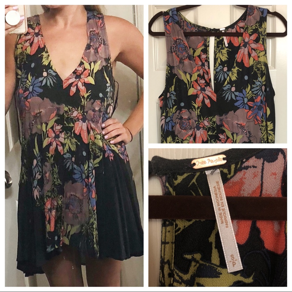 Free People Floral Dress S/P
